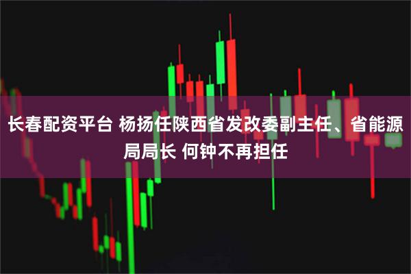 长春配资平台 杨扬任陕西省发改委副主任、省能源局局长 何钟不再担任