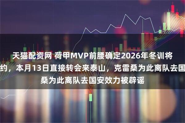 天猫配资网 荷甲MVP前腰确定2026年冬训将跟鲁能正式签约，本月13日直接转会来泰山，克雷桑为此离队去国安效力被辟谣